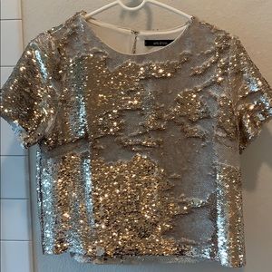 Sequin top